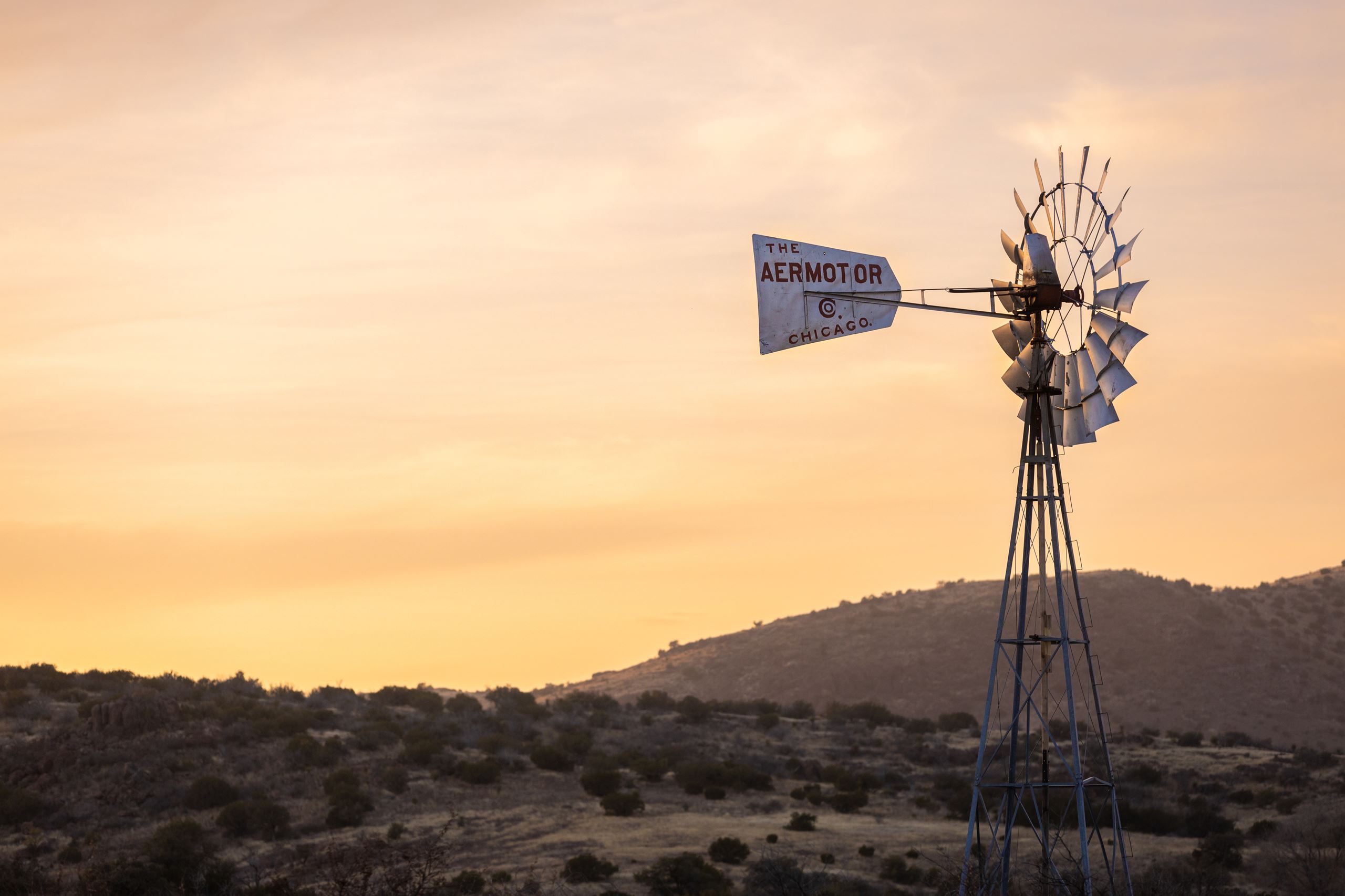 Windmill Sunrise